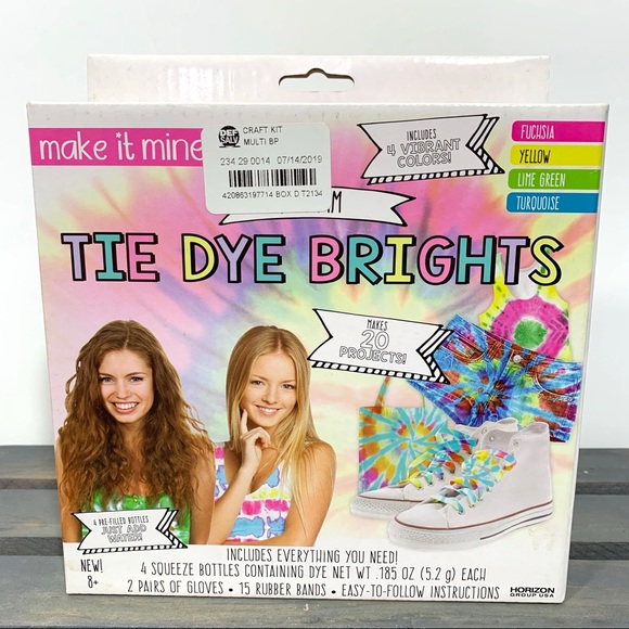 Make it Mine - Premium Tie Dye Brights Kit - Picture 1 of 5